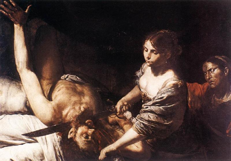 VALENTIN DE BOULOGNE Judith and Holofernes  iyi oil painting picture
